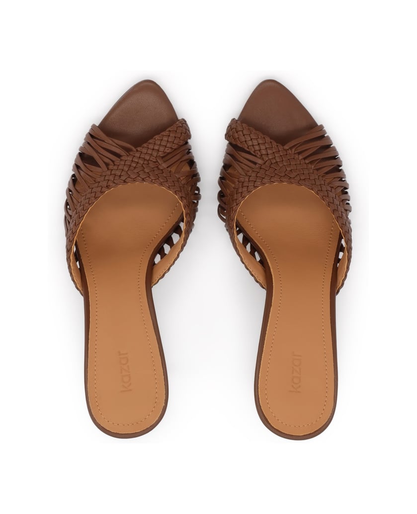 Kazar-Brown-braided-heeled-mules-hnedá