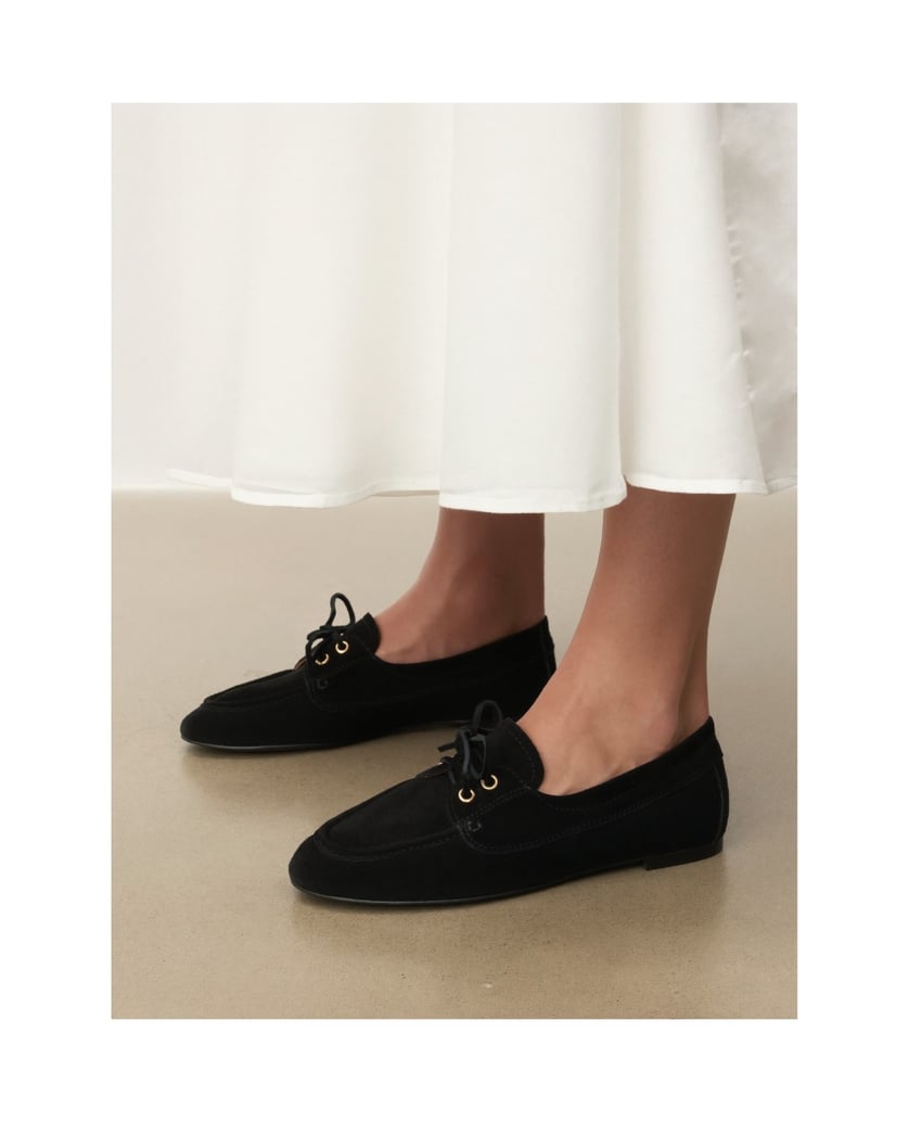 Kazar-Black-suede-lace-up-shoes-černá