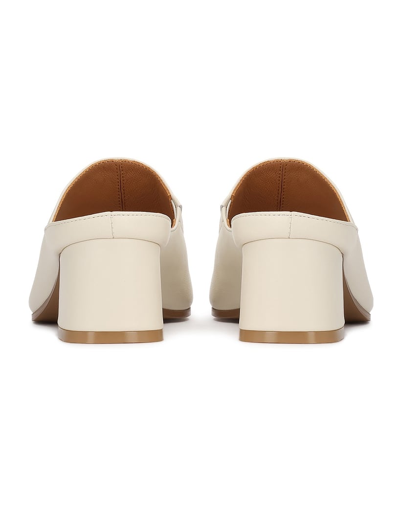 Kazar-Heeled-leather-mules-bílá