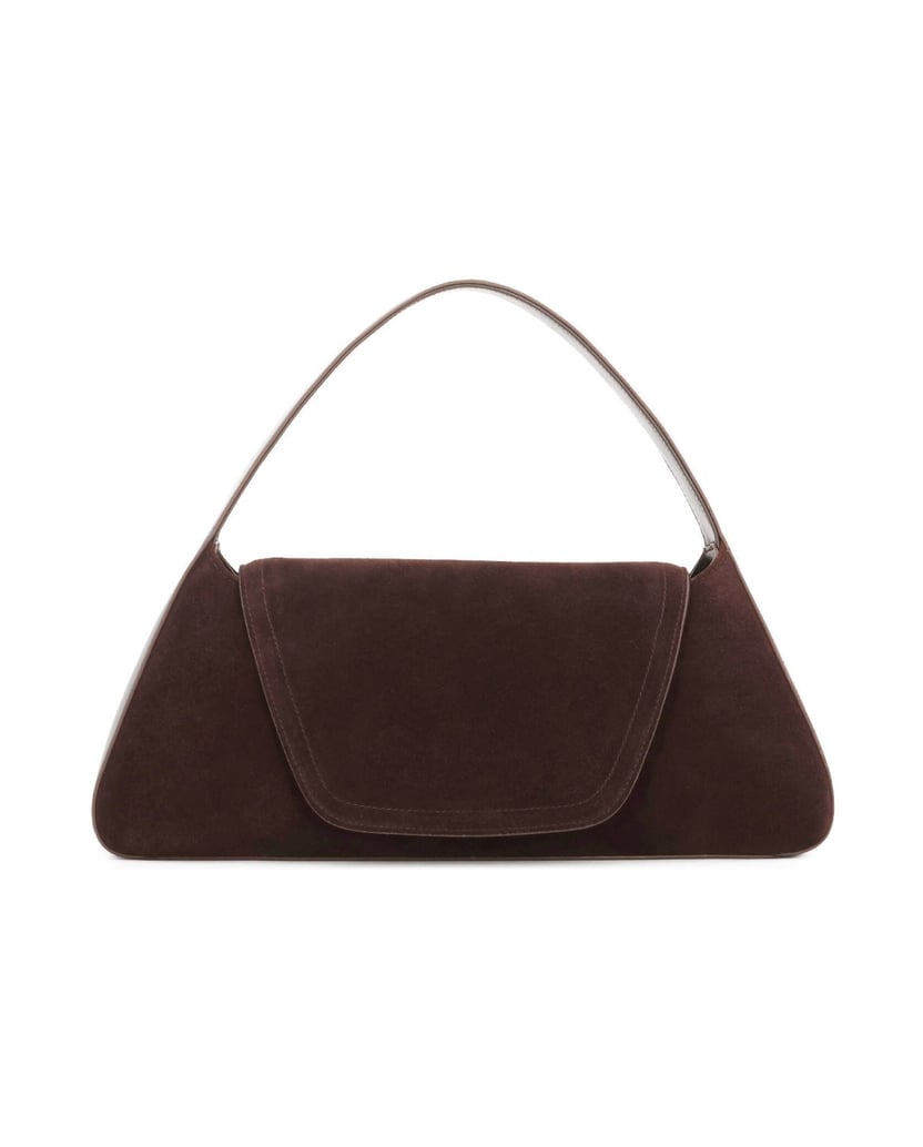Kazar-Dark-brown-suede-handbag-tmavě-hnědá