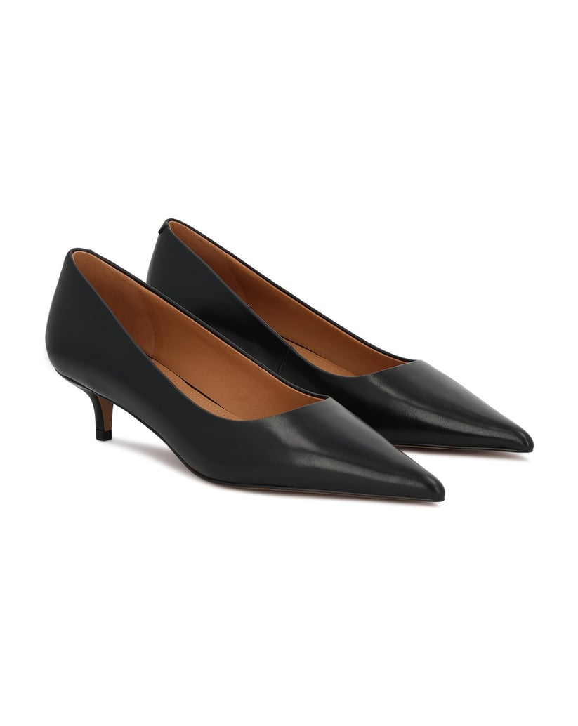 Kazar-Low-leather-pumps-čierna