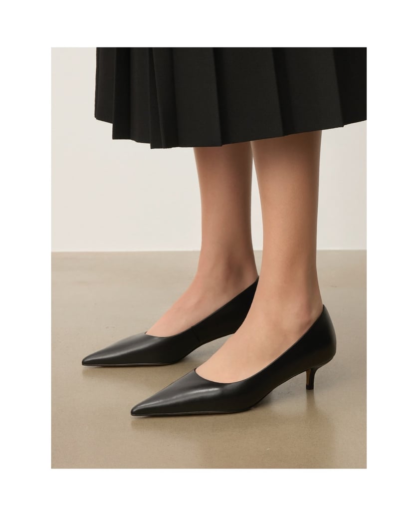 Kazar-Low-leather-pumps-čierna