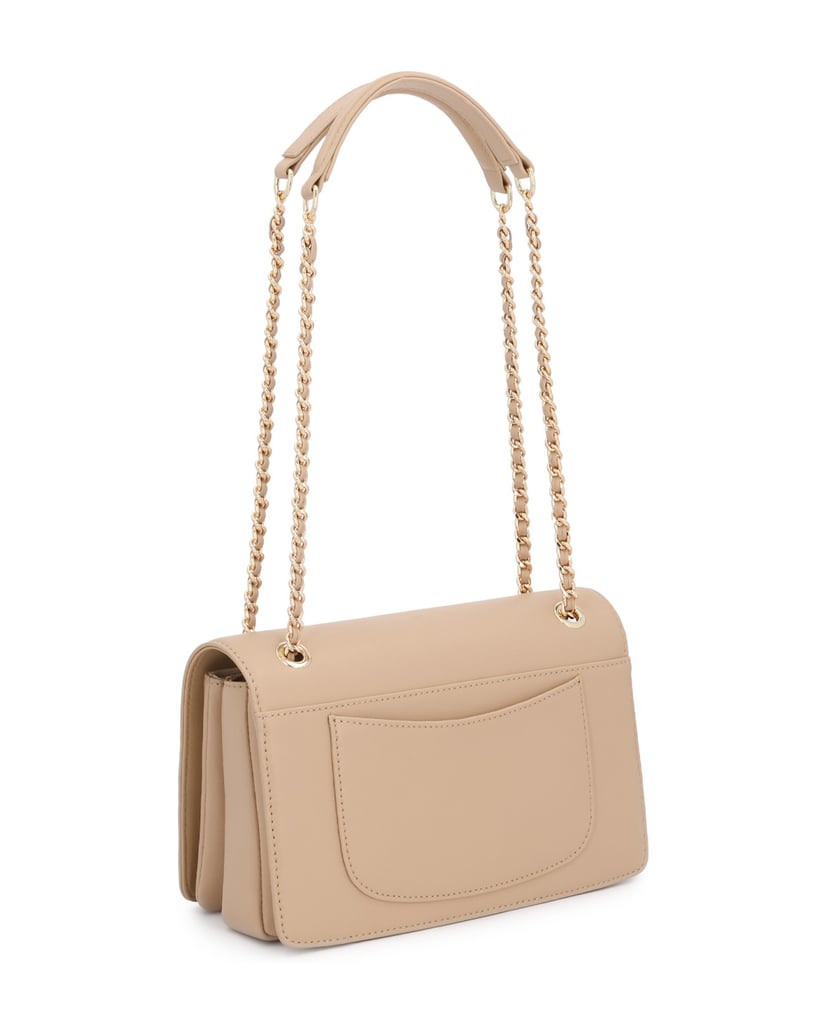 Kazar-Beige-chain-handbag-béžová
