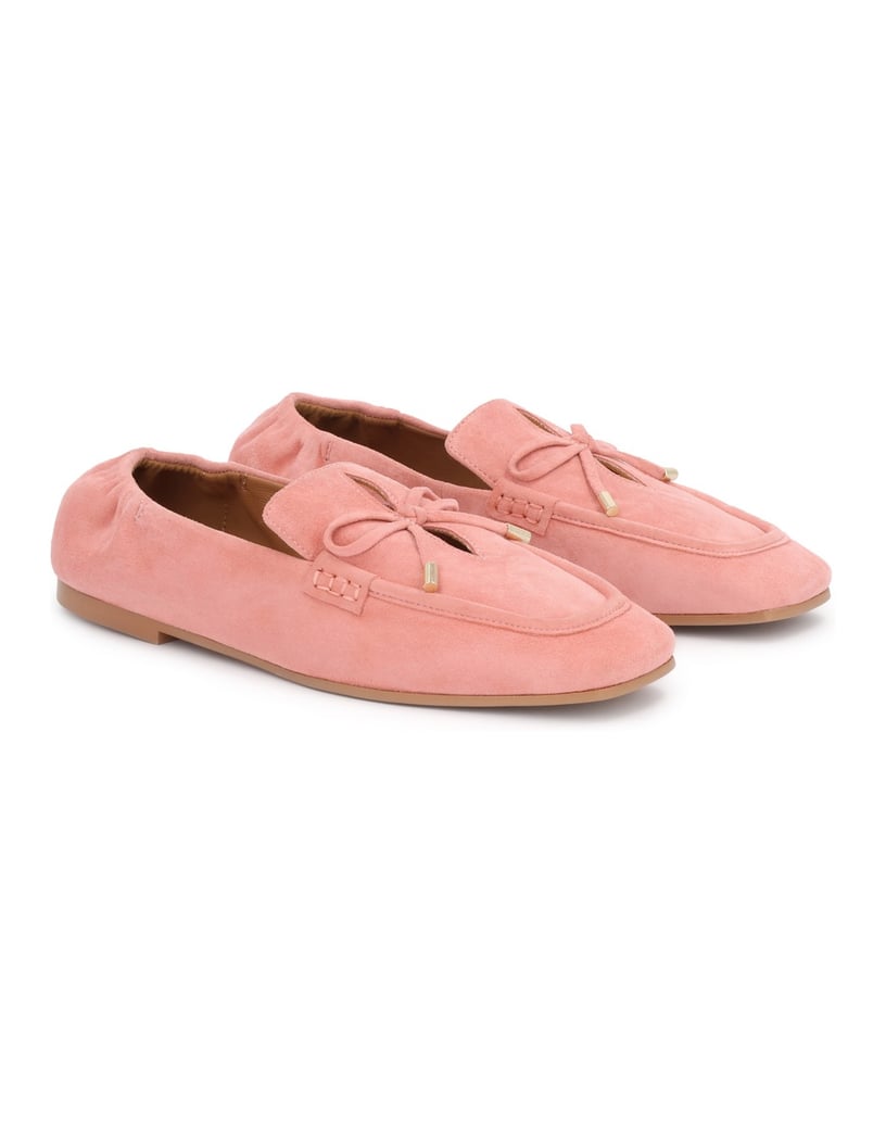 Kazar-Pink-suede-shoes-with-rubber-at-the-heel-růžová