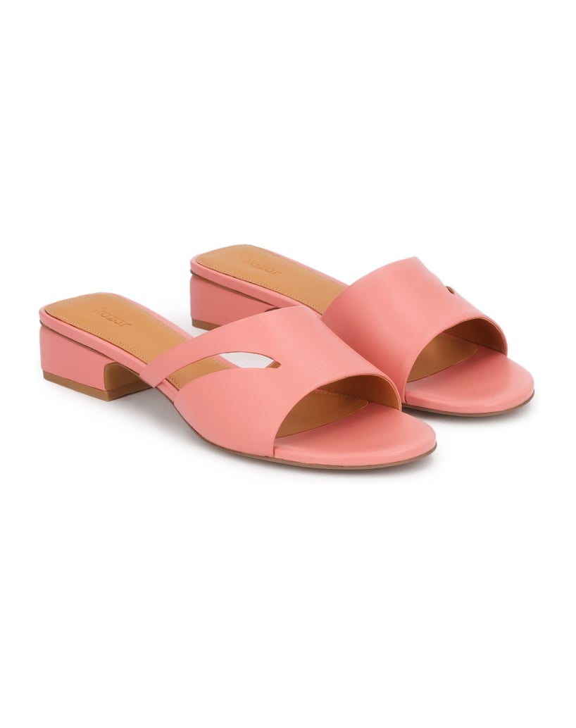 Kazar-Pink-mules-with-a-wide-heel-růžová