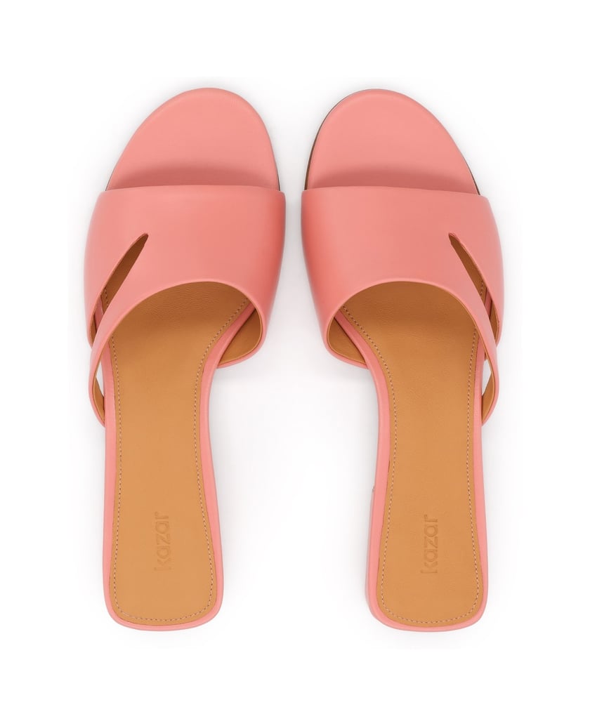 Kazar-Pink-mules-with-a-wide-heel-růžová