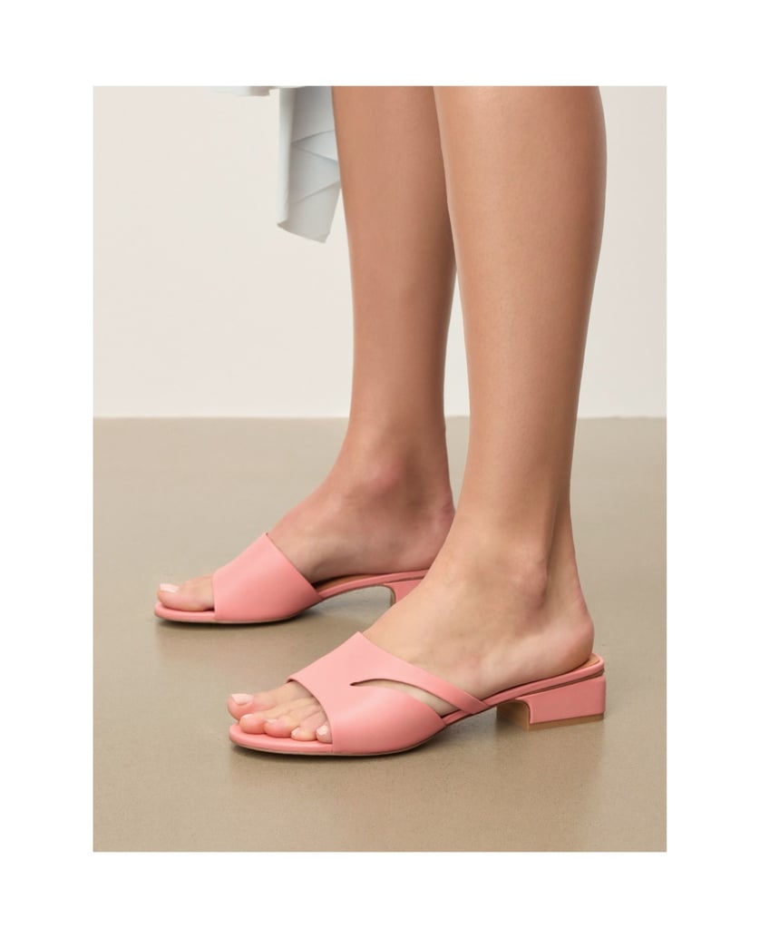 Kazar-Pink-mules-with-a-wide-heel-růžová