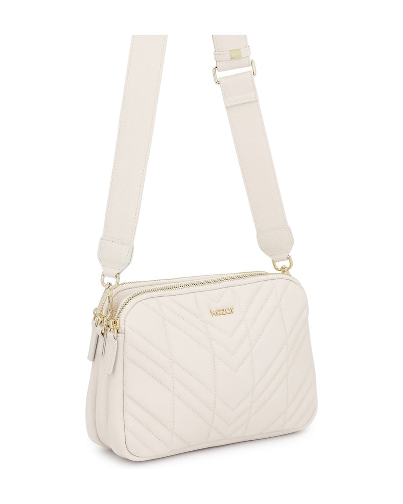 Kazar-Urban-leather-crossbody-bags-bílá