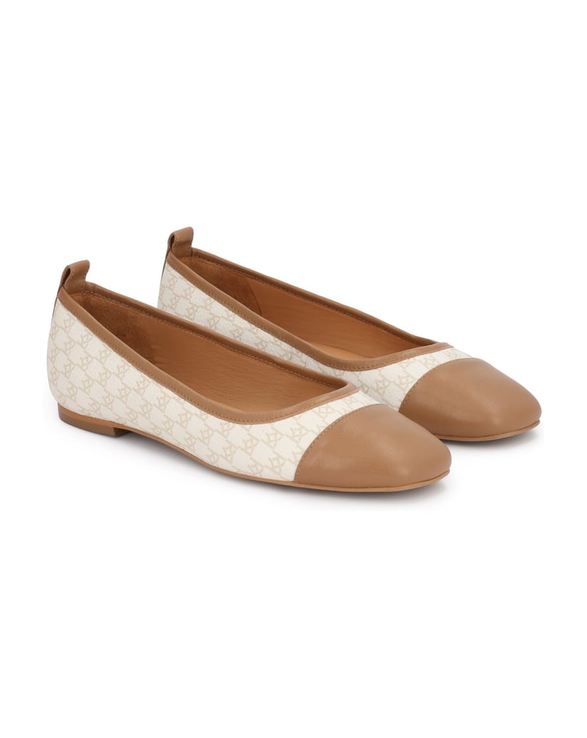Kazar-Ballerinas-with-monograms-and-a-plain-nose-biela