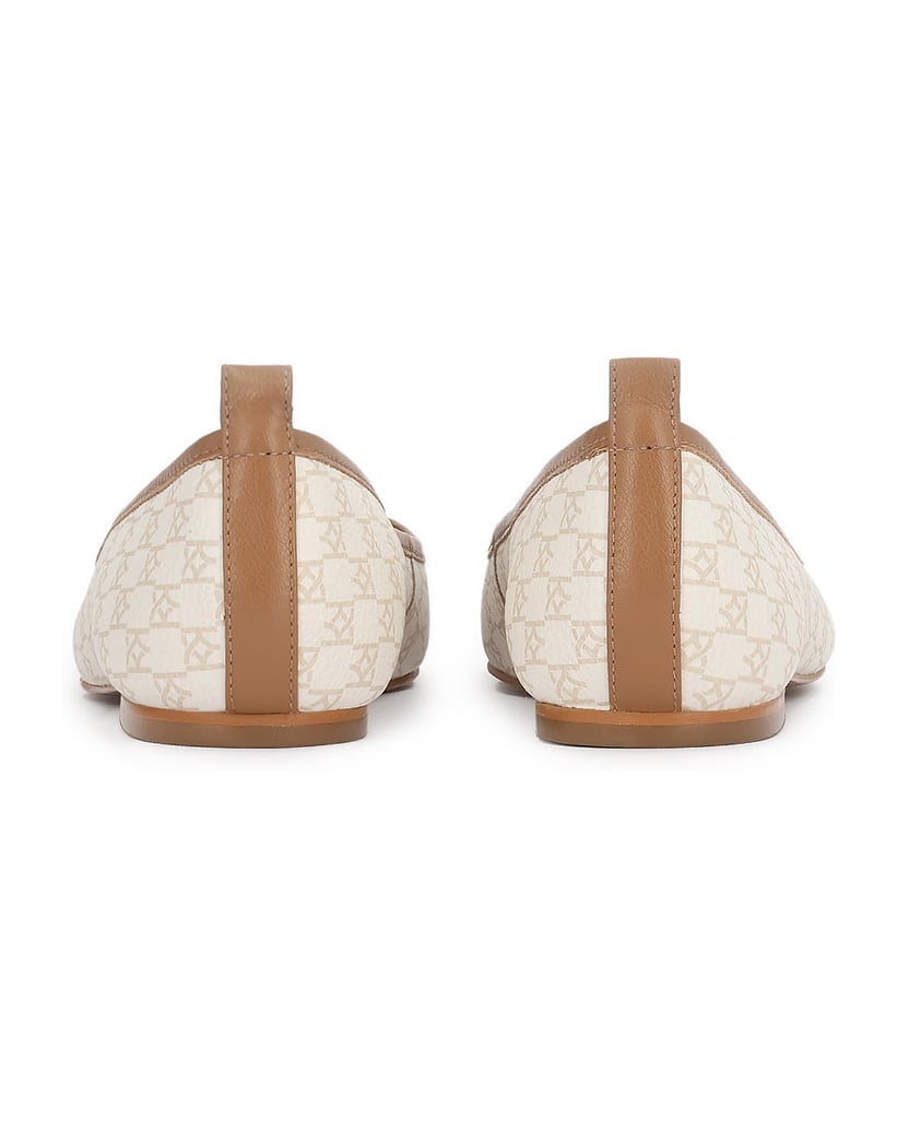 Kazar-Ballerinas-with-monograms-and-a-plain-nose-biela