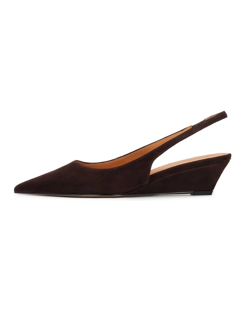 Kazar-Slingback-pumps-on-a-platform-heel-tmavě-hnědá