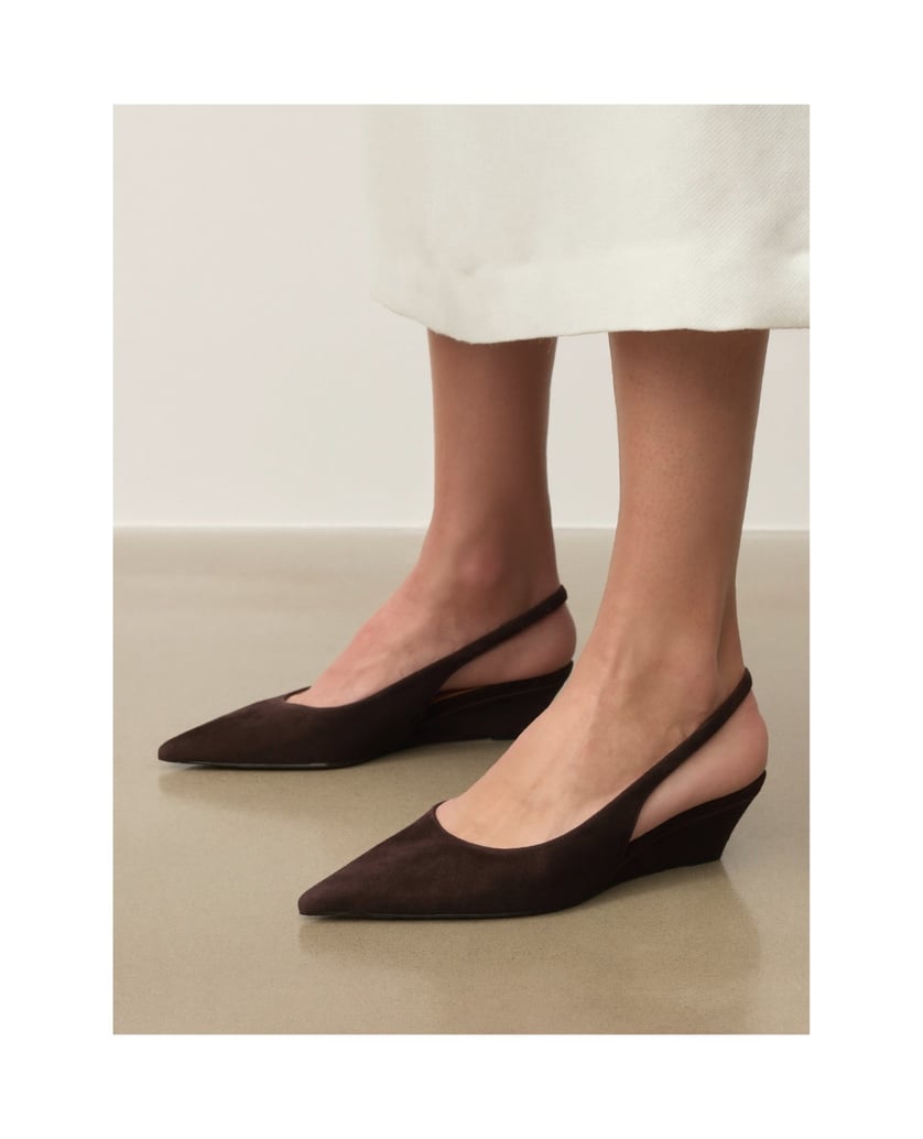 Kazar-Slingback-pumps-on-a-platform-heel-tmavě-hnědá