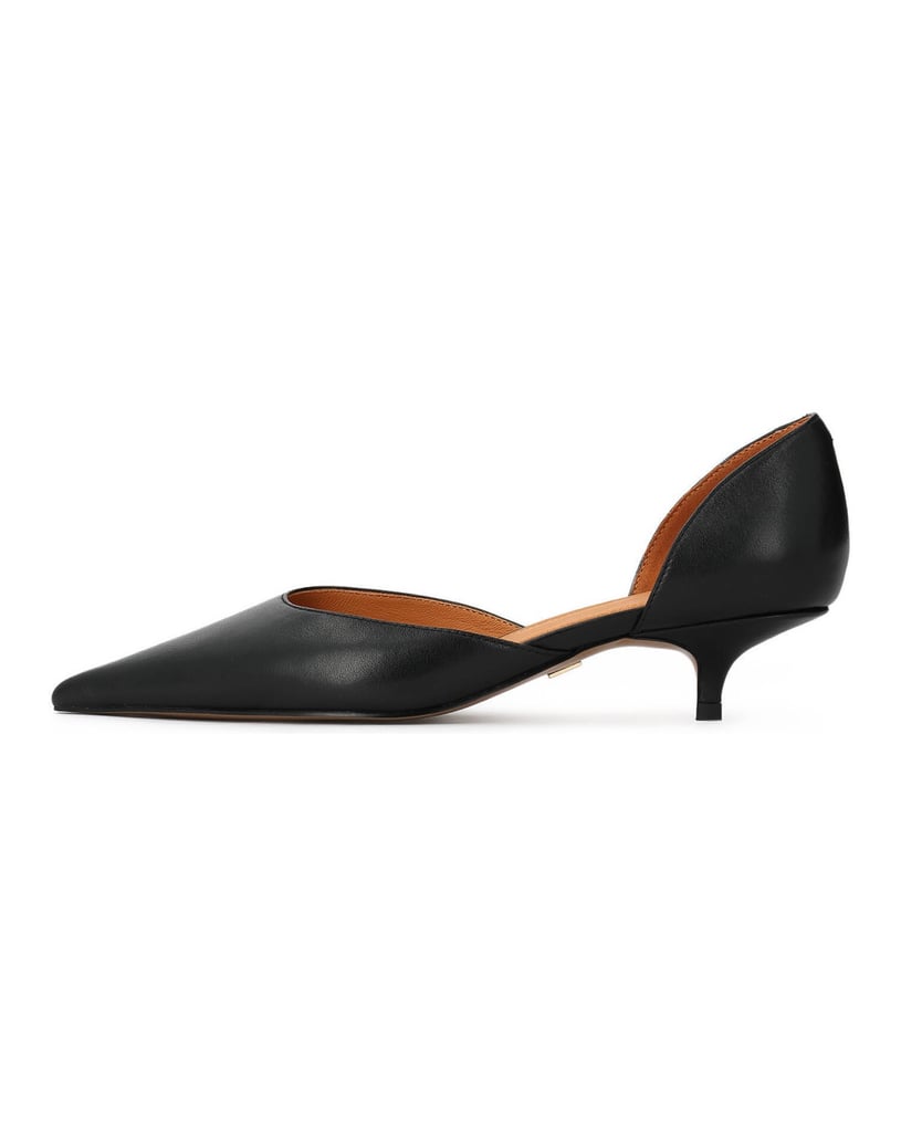 Kazar-Low-pumps-with-cut-out-upper-čierna