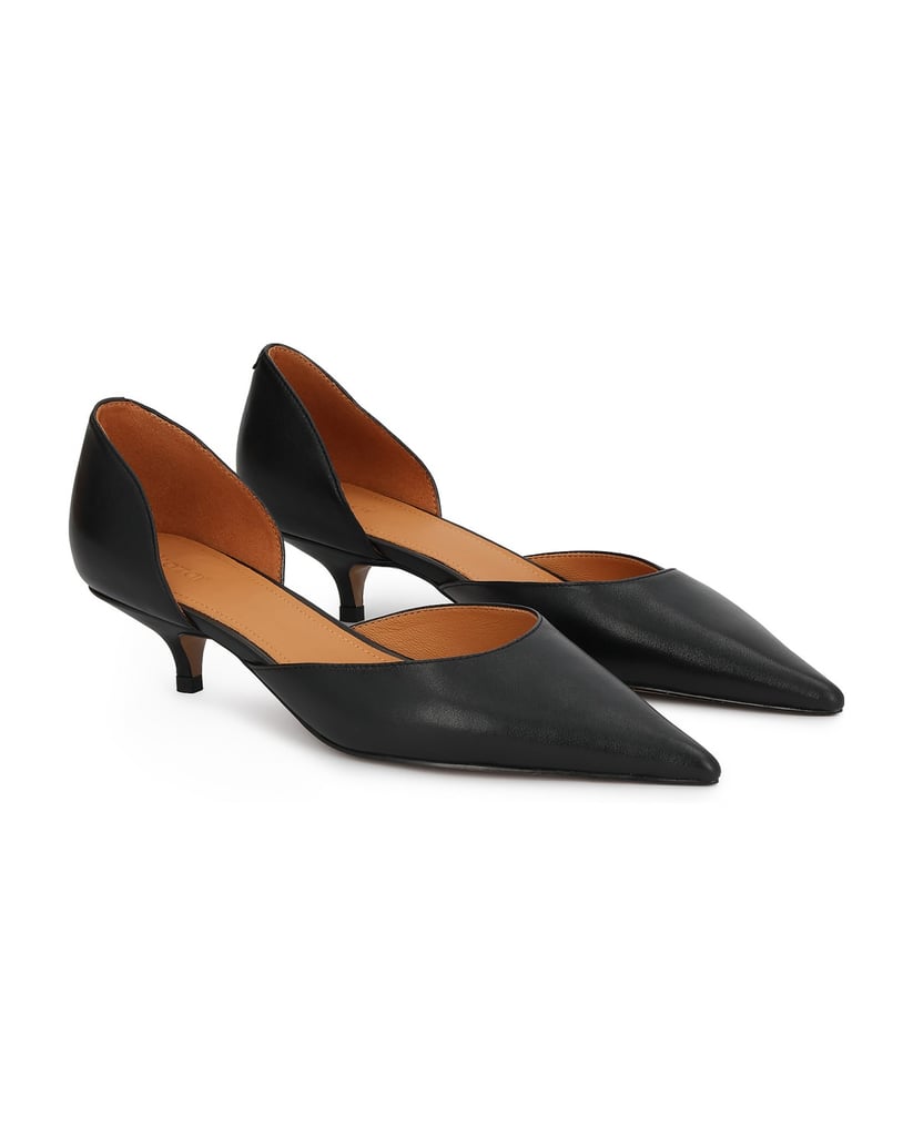 Kazar-Low-pumps-with-cut-out-upper-čierna
