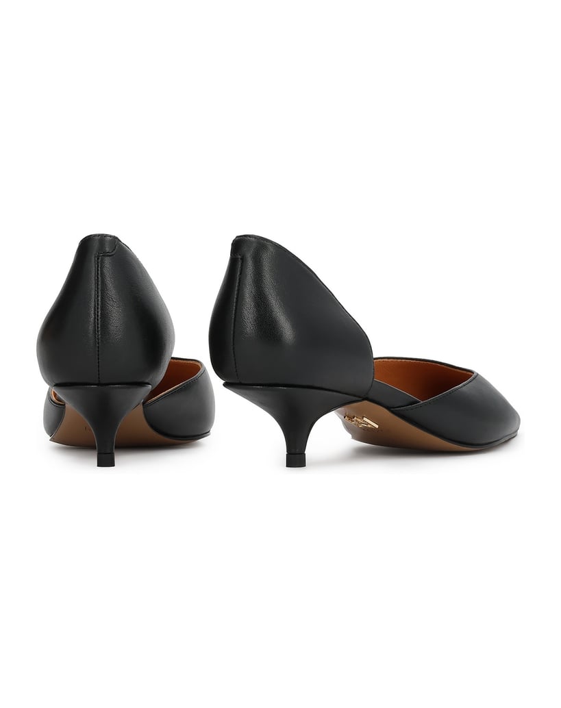 Kazar-Low-pumps-with-cut-out-upper-čierna