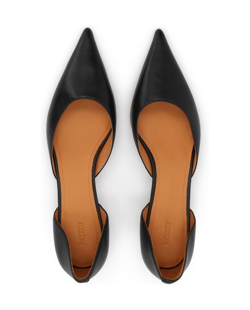 Kazar-Low-pumps-with-cut-out-upper-čierna