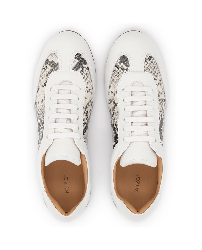 Kazar-Leather-sneakers-with-snakeskin-inserts-biela