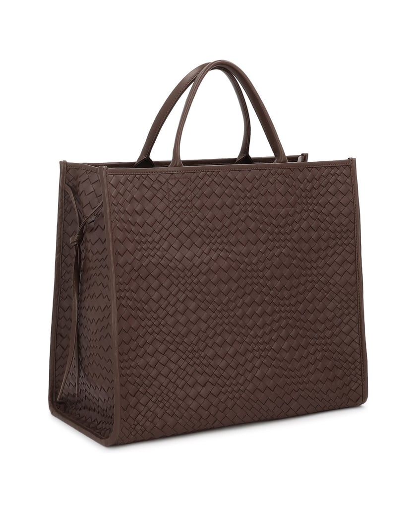 Kazar-Brown-braided-natural-leather-handbag-with-inner-pouch-hnedá