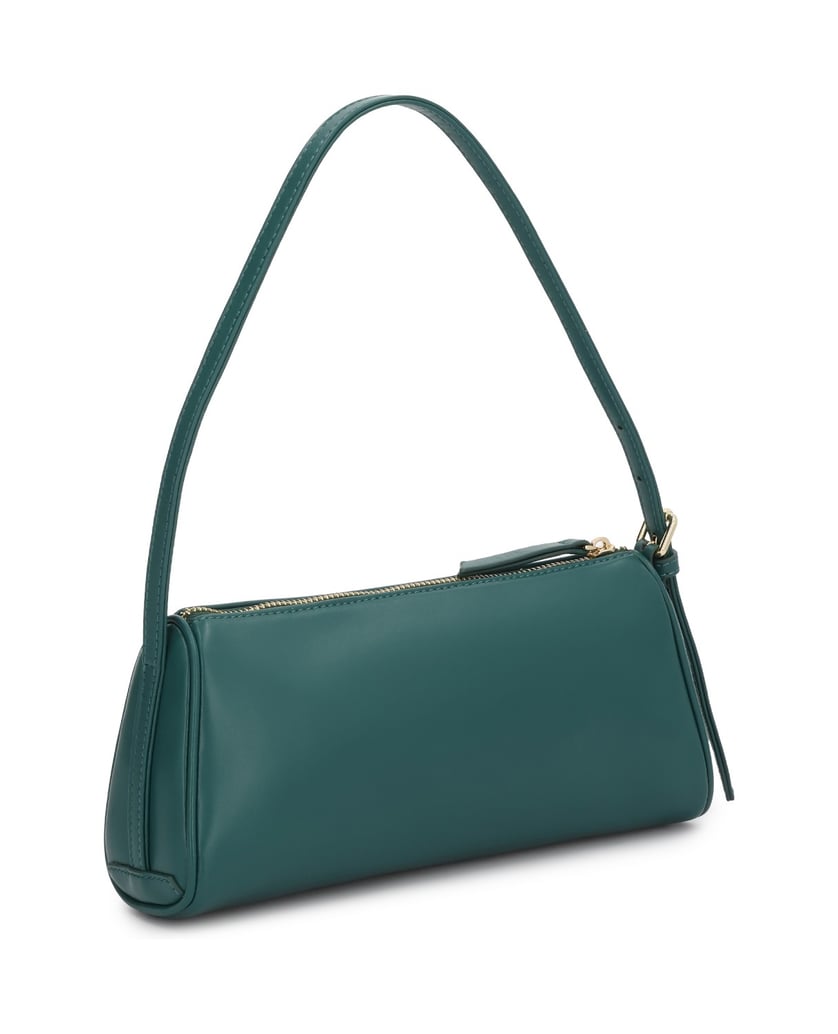 Kazar-Leather-handbag-in-a-distinctive-color-zelená