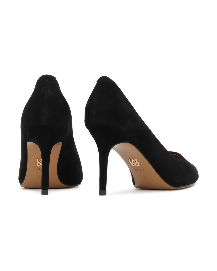 Kazar-Classic-black-pumps-with-a-pointed-toe-černá