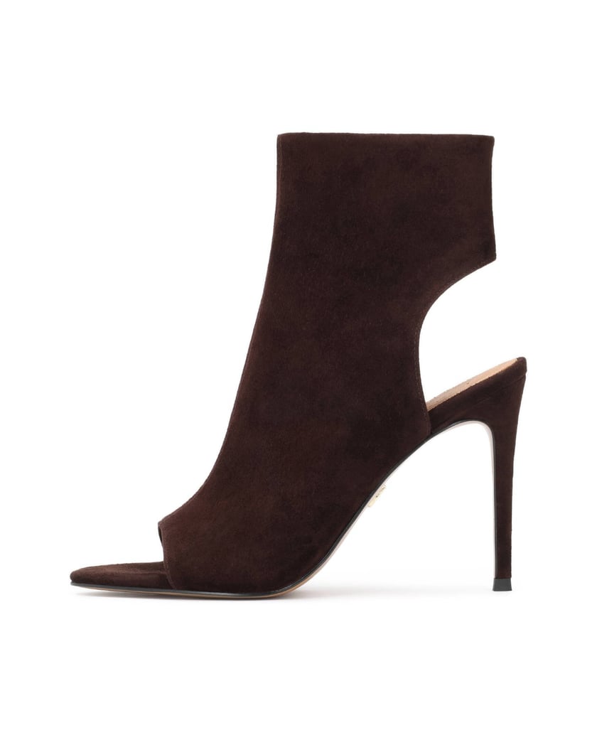Kazar-Dark-brown-peep-toe-boots-on-a-slender-stiletto-heel-tmavě-hnědá
