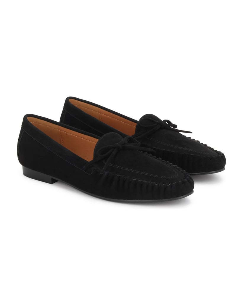 Kazar-Black-suede-moccasins-černá
