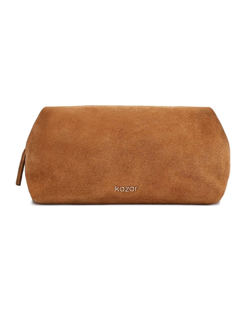 Kazar-Light-brown-suede-cosmetic-bag-velbloudí