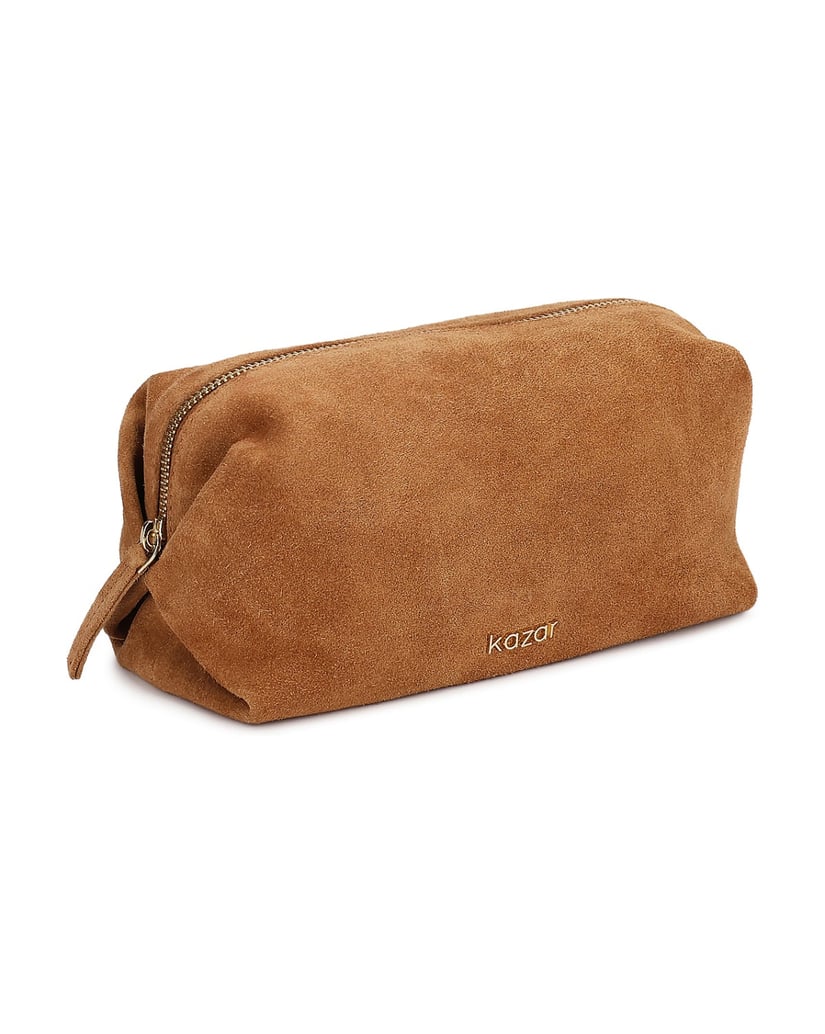 Kazar-Light-brown-suede-cosmetic-bag-velbloudí