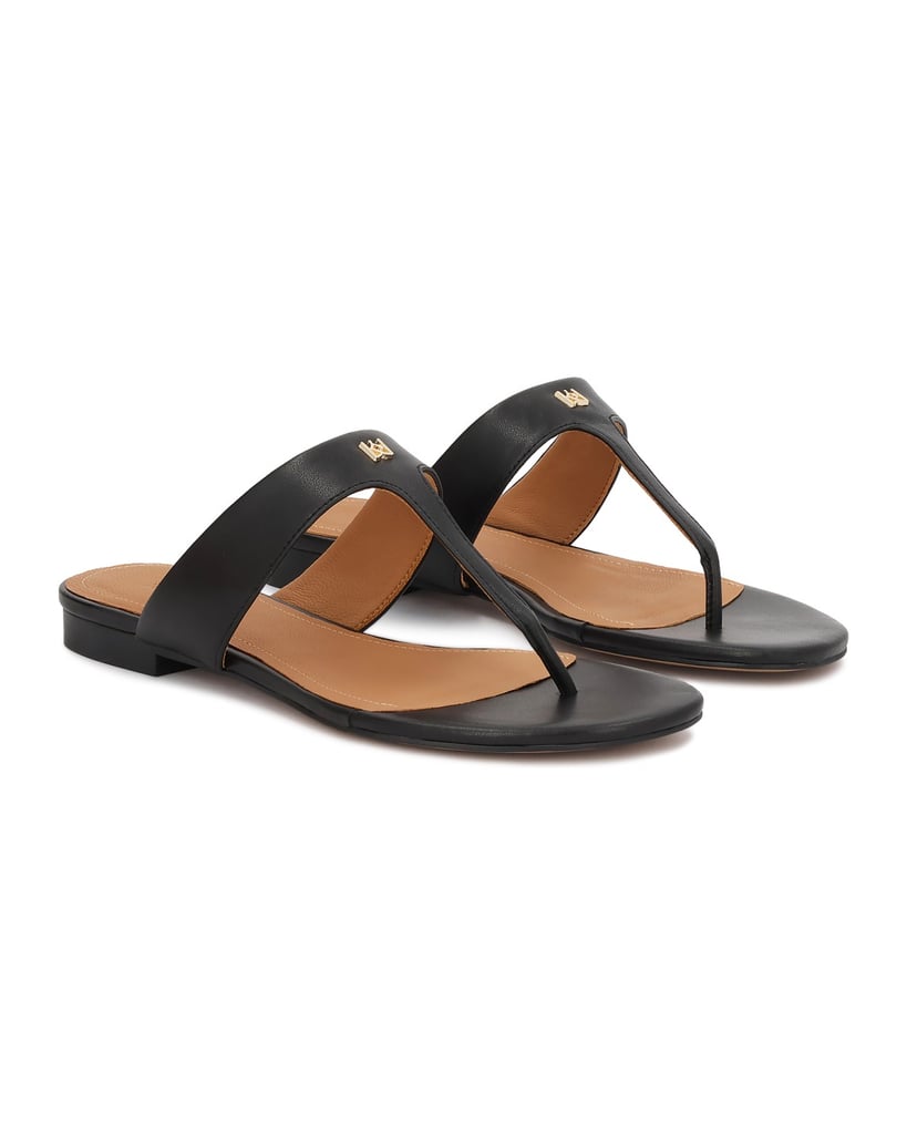 Kazar-Monogram-decorated-flip-flops-čierna