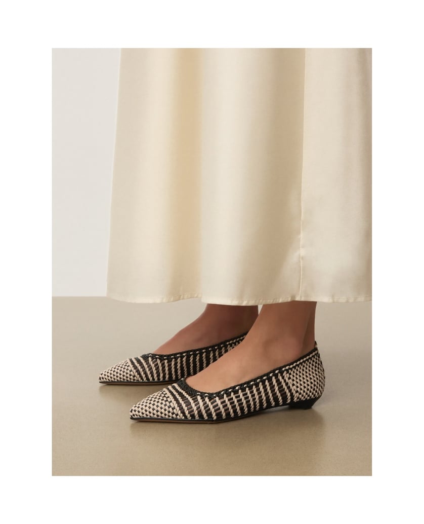 Kazar-Elegant-interlaced-leather-pumps-in-black-and-beige-béžová