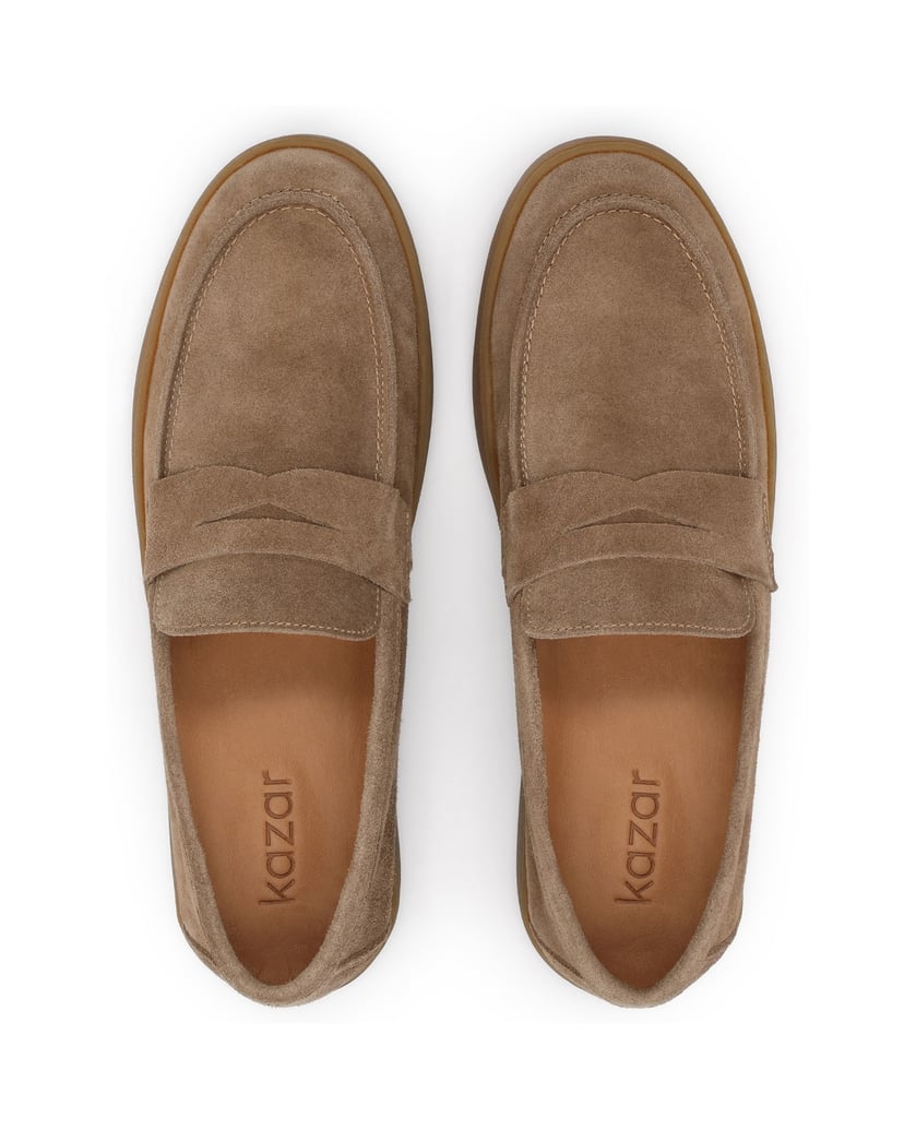 Kazar-Beige-suede-loafers-with-a-sneaker-style-sole-béžová
