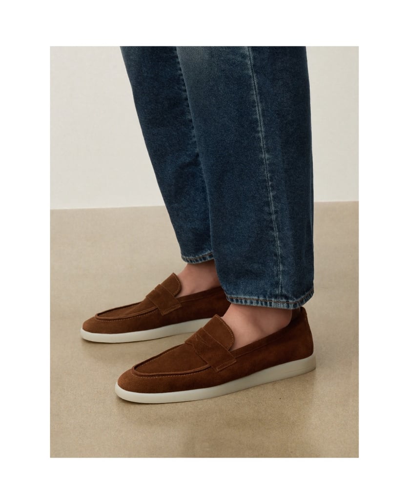 Kazar-Brown-suede-loafers-with-a-trainer-style-sole-hnedá