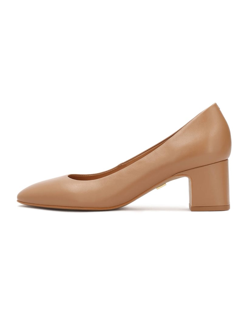 Kazar-Light-brown-pumps-with-comfort-insole-velbloudí
