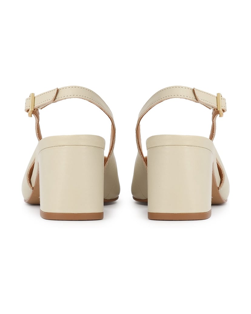 Kazar-Light-leather-slingback-pumps-biela