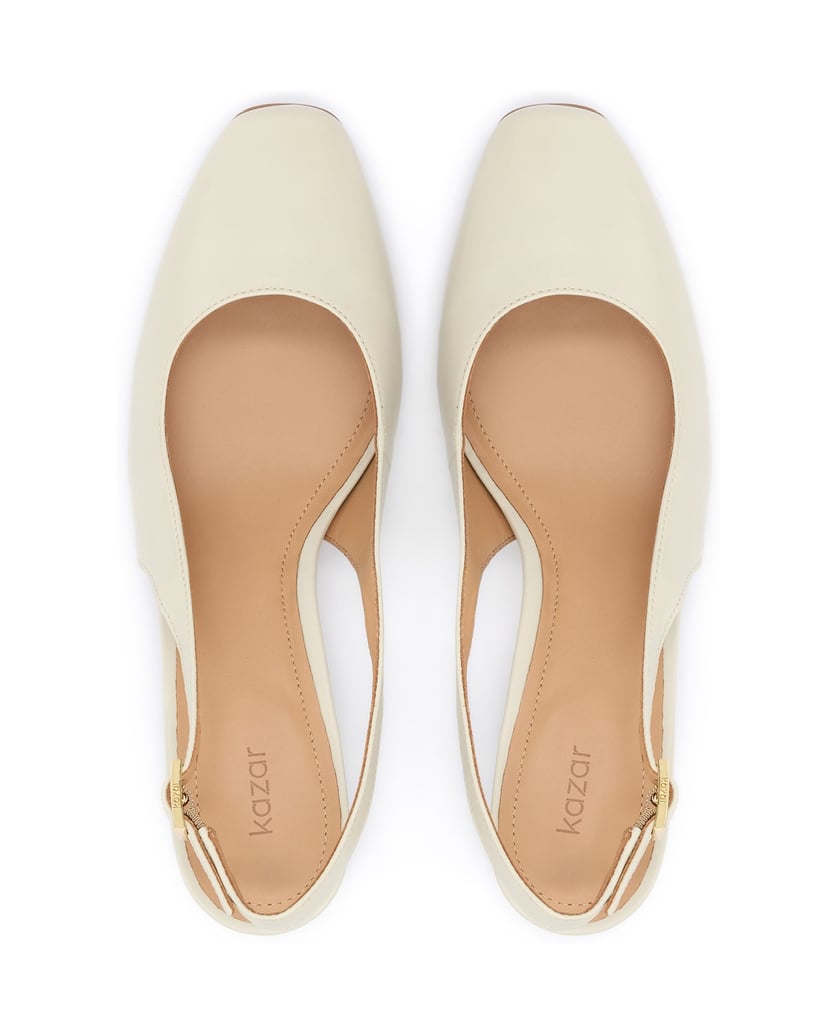 Kazar-Light-leather-slingback-pumps-biela