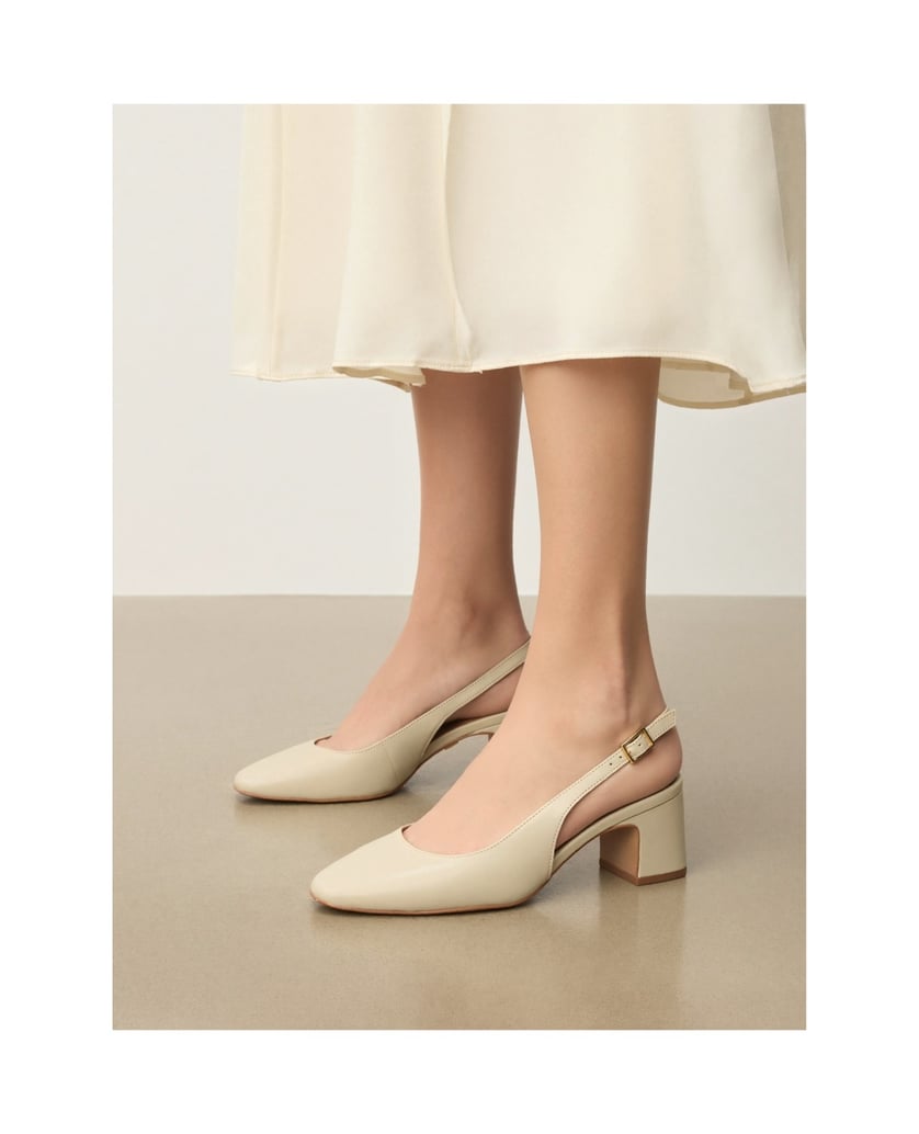 Kazar-Light-leather-slingback-pumps-biela