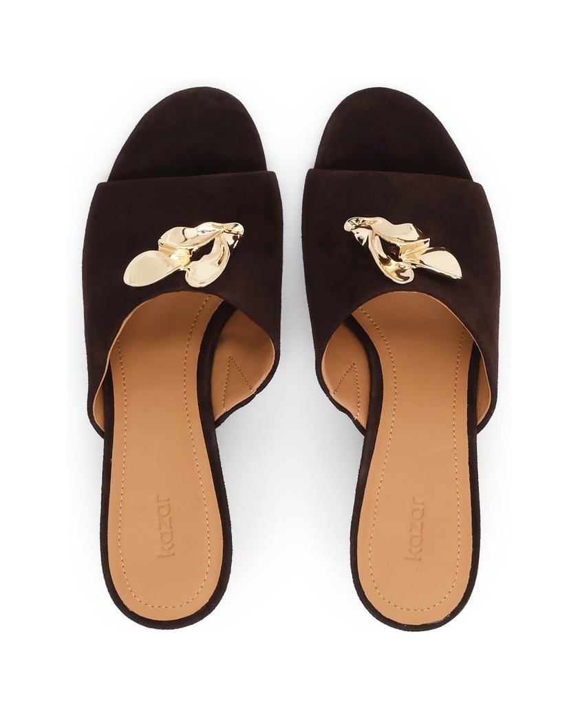 Kazar-Braune-Flip-Flops-mit-Schmuckverzierung-dunkelbraun