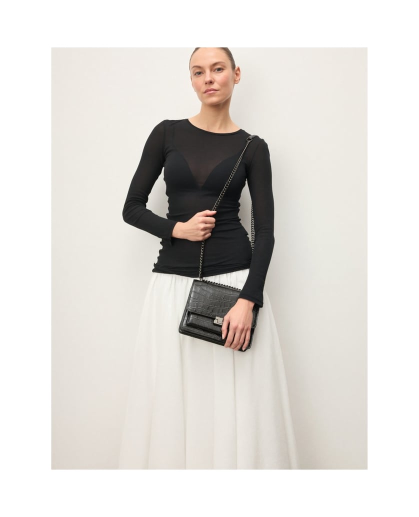 Kazar-Embossed-leather-handbag-čierna