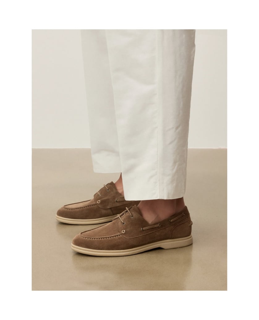 Kazar-Soft-suede-slip-on-shoes-tmavošedá