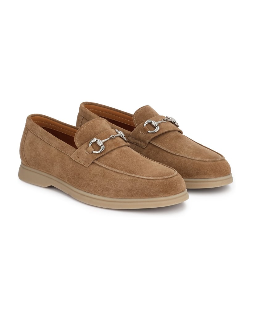 Kazar-Beige-loafers-with-metal-rod-embellishment-ťavia
