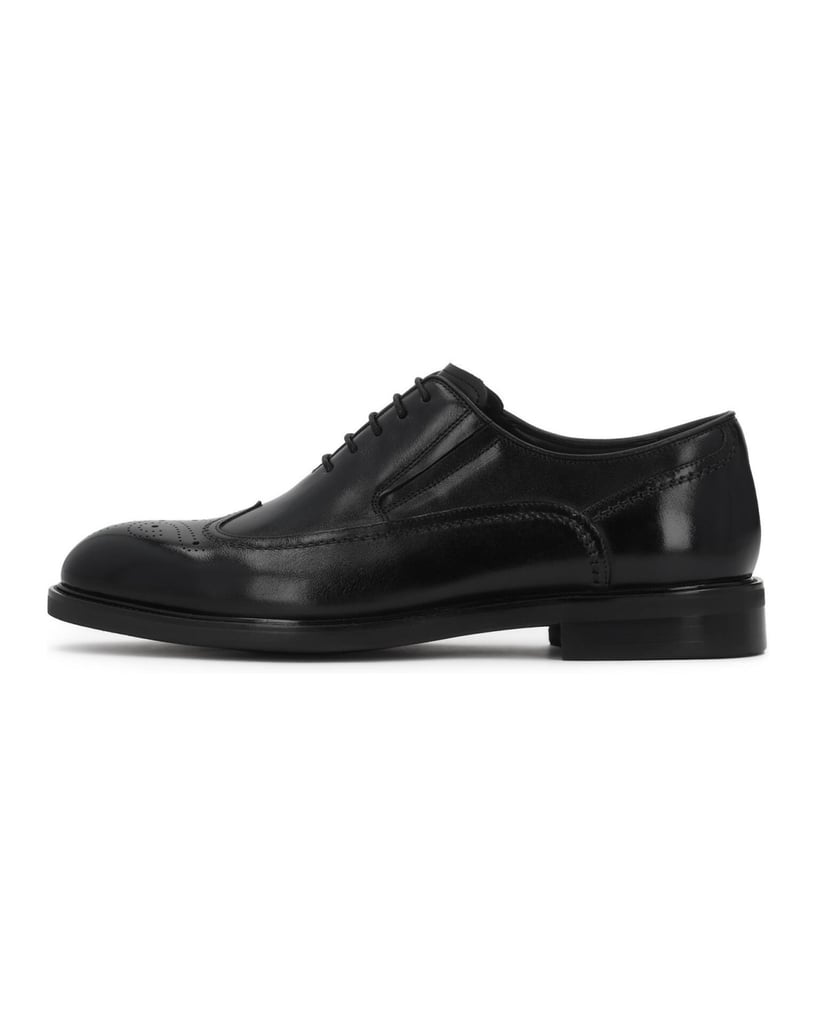 Kazar-Schwarze-Oxfords-mit-durchbrochenen-Verzierungen-Brogues-schwarz