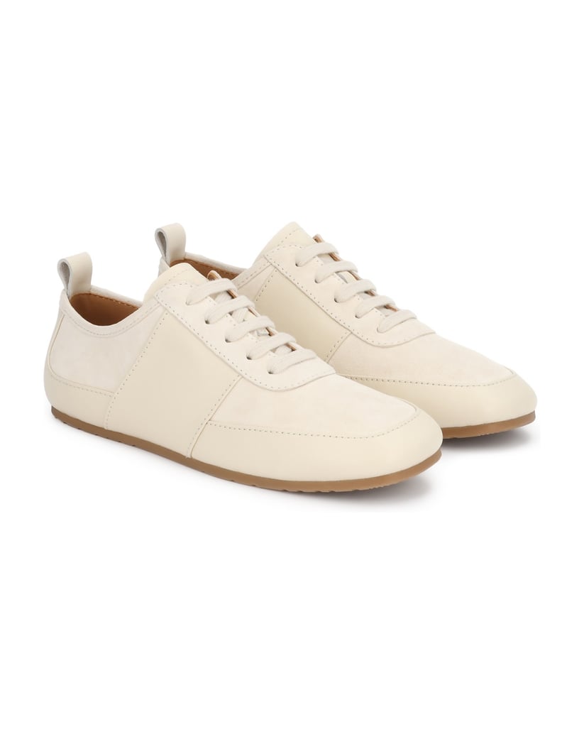 Kazar-Flat-leather-sneakers-biela