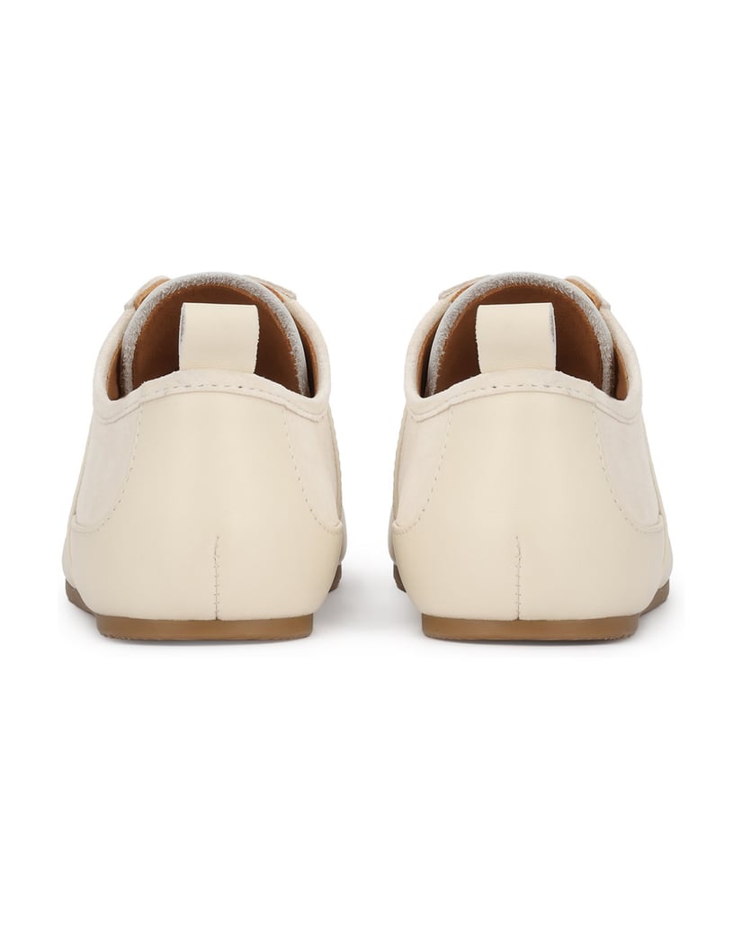 Kazar-Flat-leather-sneakers-biela