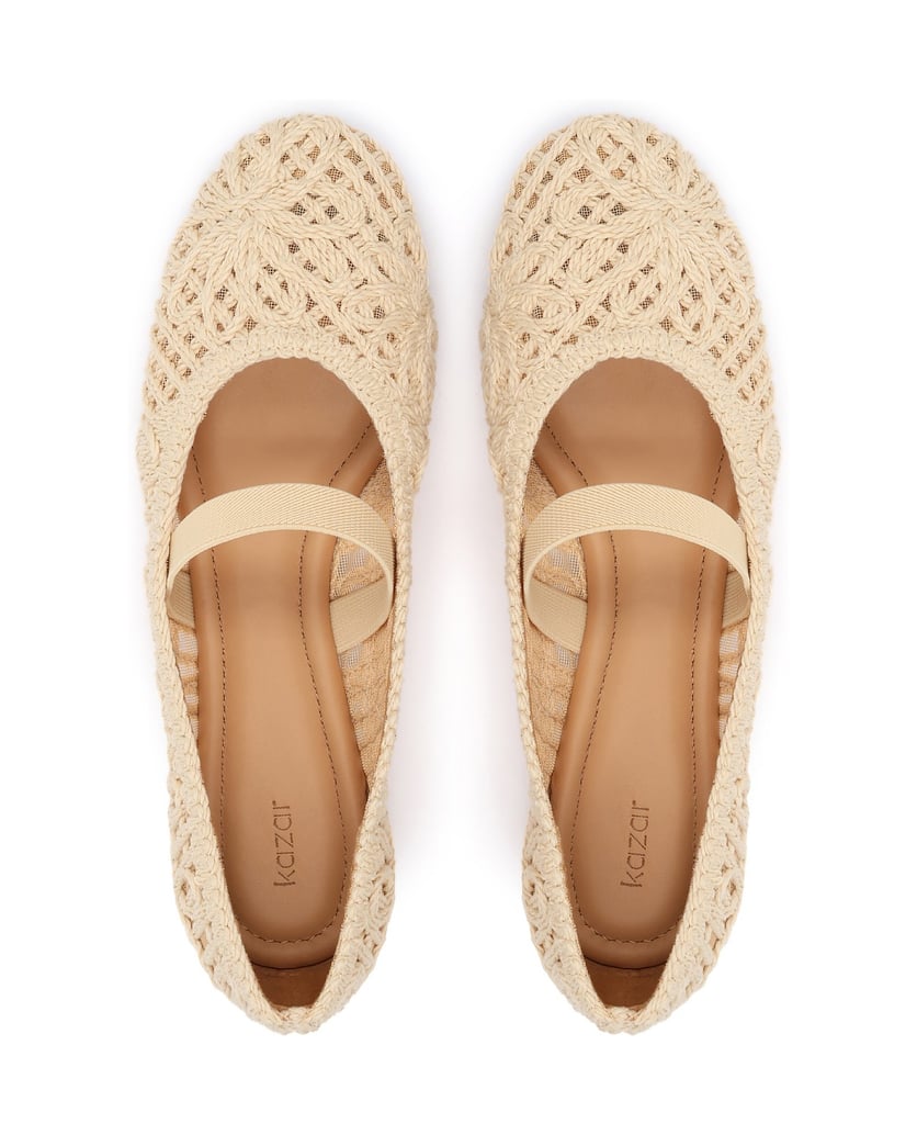 Kazar-Beige-pumps-made-of-woven-fabric-with-an-openwork-pattern-béžová