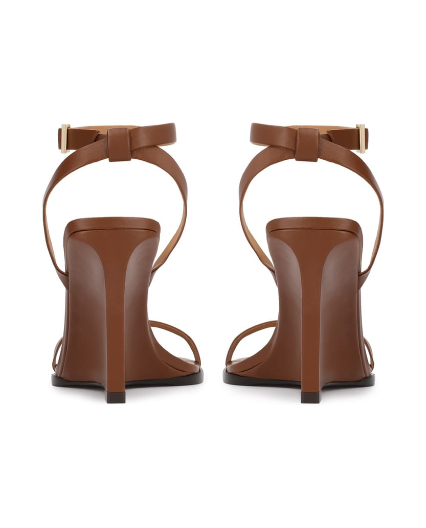 Kazar-Brown-leather-sandals-on-a-platform-heel-hnědá
