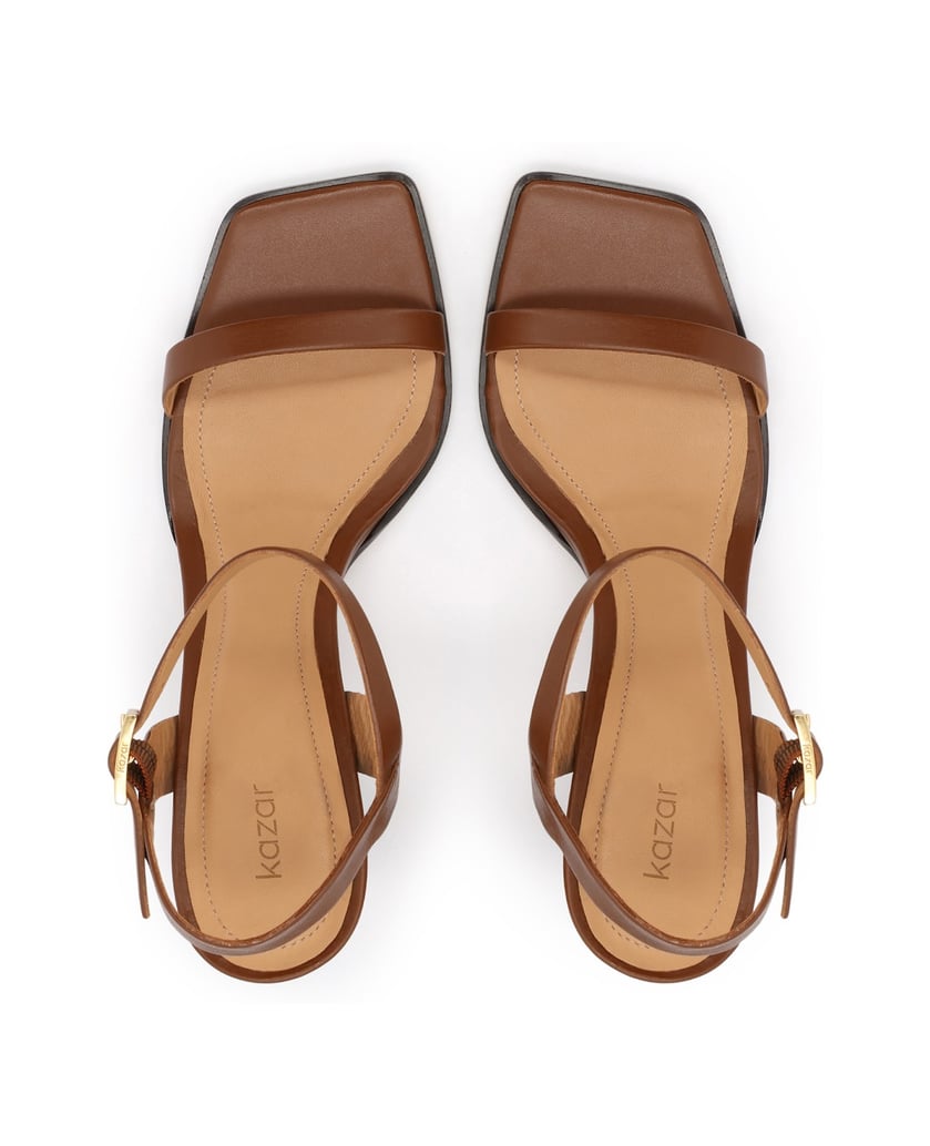 Kazar-Brown-sandals-with-a-unique-heel-hnědá