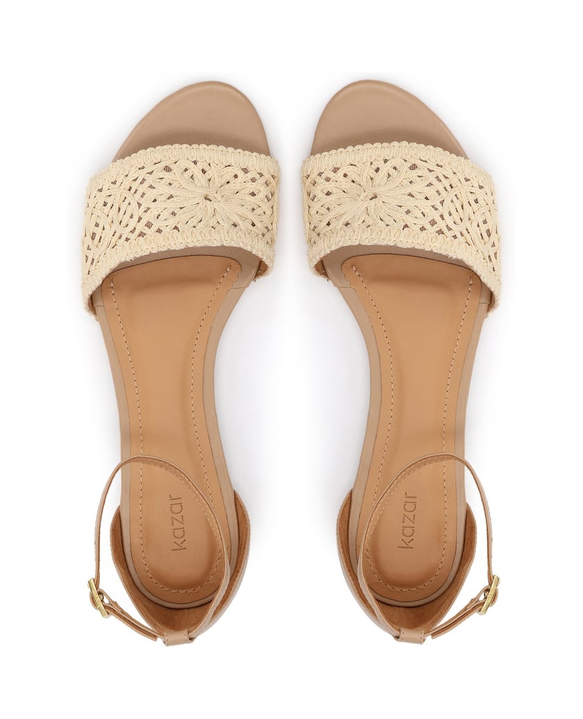 Kazar-Beige-sandals-with-embroidered-fabric-béžová