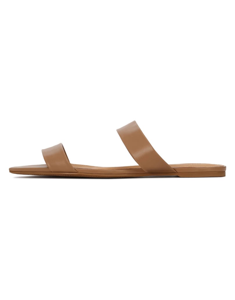 Kazar-Light-brown-slides-with-two-straps-ťavia