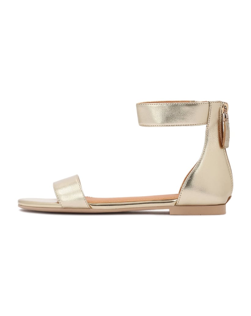 Kazar-Gold-sandals-with-built-in-heels-with-zippers-zlatá