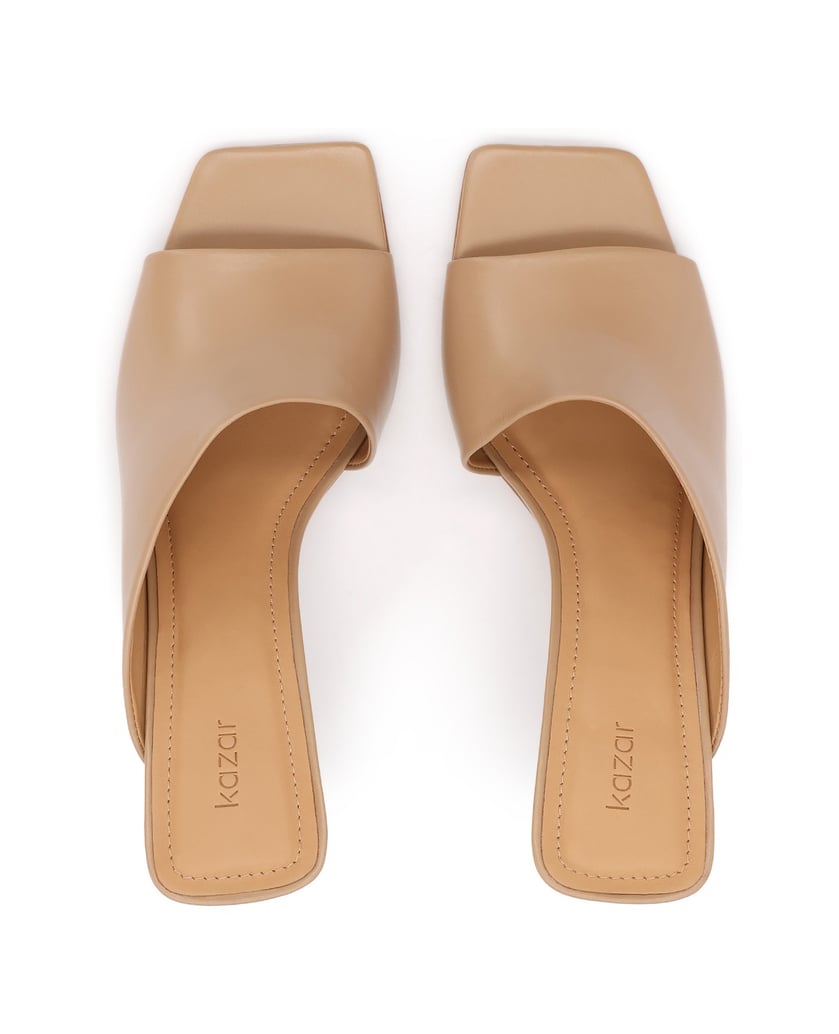 Kazar-Mules-with-finely-contoured-upper-béžová